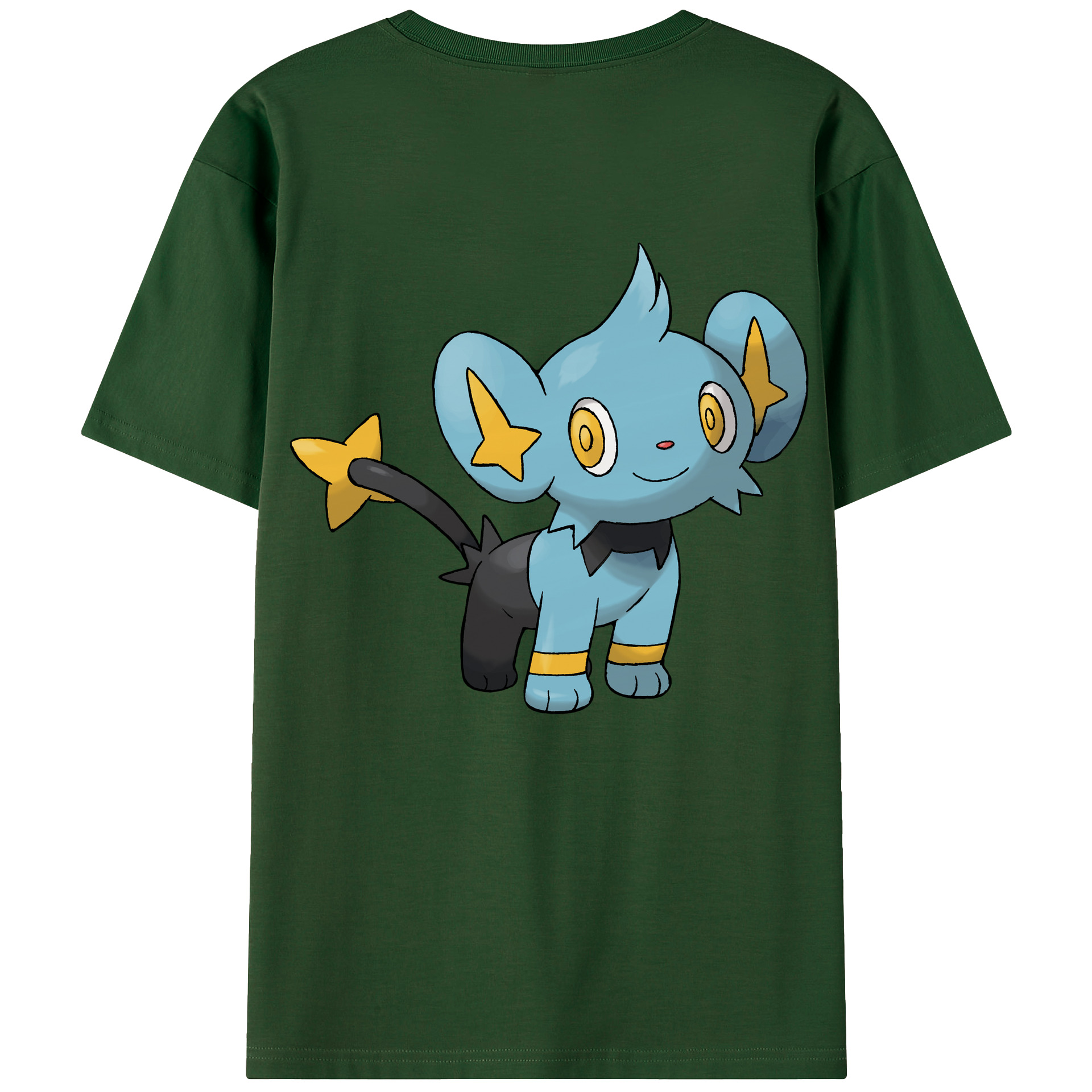 （画像用） ポケットモンスター Pokémon 綿100％半袖Tシャツ（背面プリント）